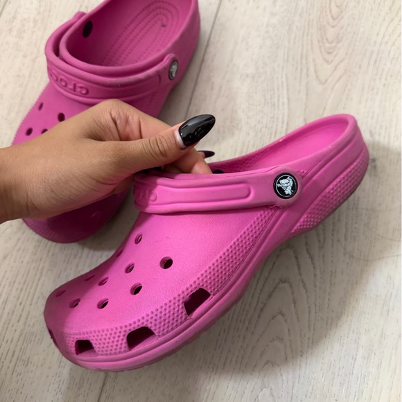 Pink Crocs Clogs - Picture 2 of 3